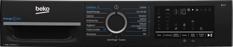 Beko b300 BMGWU4941B: Lavatrice EnergySpin 9kg, Classe A, 1400giri