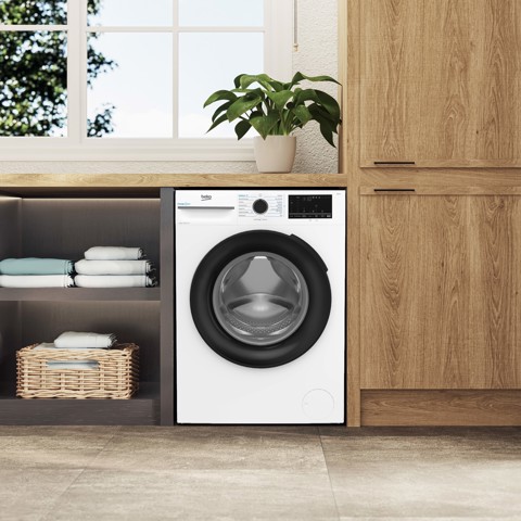 Beko b300 BMW10149DB: Lavatrice 10kg, classe A-30%, 1400giri,VApore