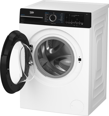 Beko b300 BMWG9149DB lavatrice Caricamento frontale 9 kg 1351 Giri/min Nero, Bianco