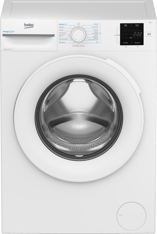 Beko b300 BMWRU3821W Lavatrice 8kg, Classe A, 1200giri, colore bianco, tecnologia EnergySpin™, cassetto detersivo autopulente