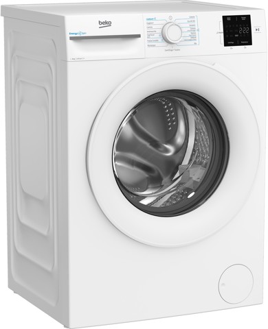 Beko b300 BMWRU3821W Lavatrice 8kg, Classe A, 1200giri, colore bianco, tecnologia EnergySpin™, cassetto detersivo autopulente