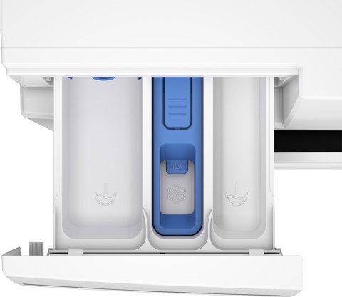 Beko b300 BMWRU3821W Lavatrice 8kg, Classe A, 1200giri, colore bianco, tecnologia EnergySpin™, cassetto detersivo autopulente