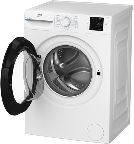 Beko b300 BMWRU3821W Lavatrice 8kg, Classe A, 1200giri, colore bianco, tecnologia EnergySpin™, cassetto detersivo autopulente