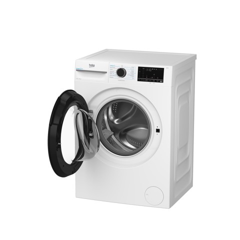 Beko b300 BMWT31241A: Lavatrice 12kg, Classe A, 1400giri, linea estetica NX, motore ProSmart Inverter, Display Touch, oblò nero, tecnologia EnergySpin™, tecnologia a vapore SteamCure™