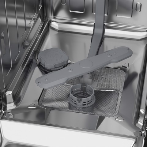 Beko b300 DVS05030X, Lavastoviglie 45cm, Classe D, 10 coperti, Inox, 47 dBA