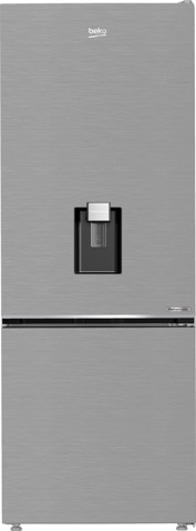 Beko B3RCNE564HDXB frigorifero con congelatore Libera installazione 490 L E Metallico