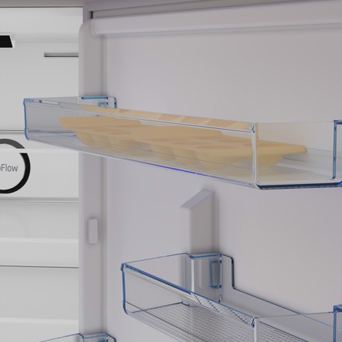 Beko B3RCNE564HDXB Libera installazione 490 L E Grigio