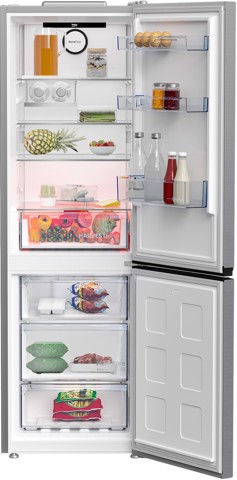Beko B5RCNE365HXB frigorifero con congelatore Libera installazione 316 L D Metallico