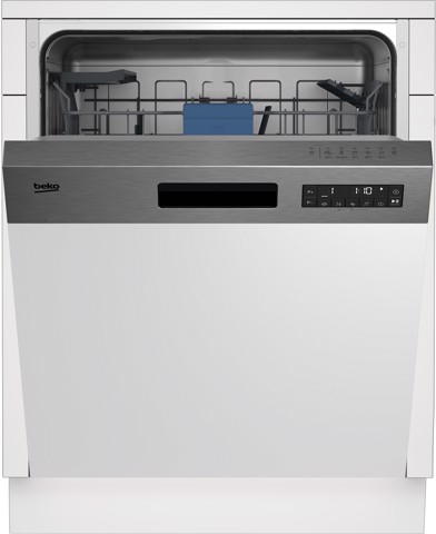 Beko BDSN26430X: Lavastoviglie con Cruscotto Inox, 60 cm, 14 Coperti
