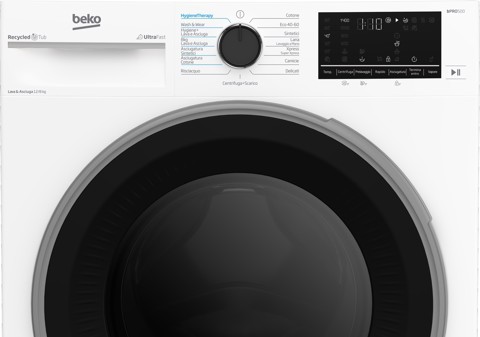 Beko BDT512844S: 12 kg lavaggio / 8 kg asciugatura 1400 giri/min giri/min Lavasciuga a Libero Posizionamento