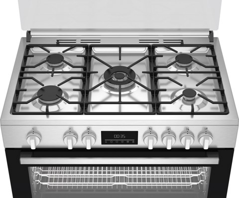 Beko BGM 11226 EX: Cucina Elettrica Multifunzione, 90x60 cm