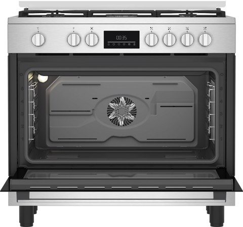 Beko BGM 11226 EX: Cucina Elettrica Multifunzione, 90x60 cm