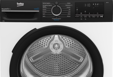 Beko BMGT4122SBI: Asciugatrice 12kg, classe E, inverter
