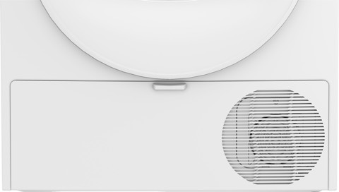 Beko BMT491WI_IT, Asciugatrice 9kg, Classe C, Linea Estetica NX, motore inverter, Display digitale, colore Bianco, oblò Bianco