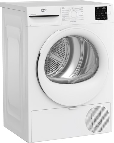 Beko BMT83EW Slim 8kg, Classe D, Linea Estetica NX, motore asincrono, Display digitale, colore Bianco, oblò Bianco