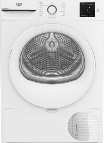 Beko BMT83EW Slim 8kg, Classe D, Linea Estetica NX, motore asincrono, Display digitale, colore Bianco, oblò Bianco