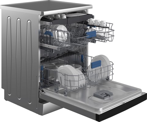 Beko bPRO 500 BDFN36653XC: Lavastoviglie Beyond a Libera Installazione, Classe B, 60 cm, 16 Coperti