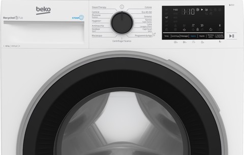 Beko BWT3124S lavatrice Caricamento frontale 12 kg 1400 Giri/min A Bianco