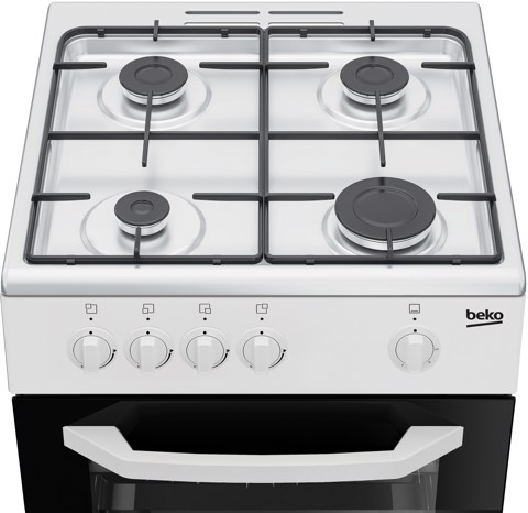 Beko CSG 42001 FW: Cucina a Gas, 50x50 cm