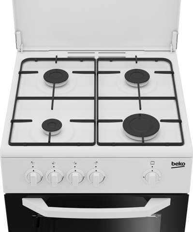 Beko CSG 42009 DW: Cucina a Gas, 50x50 cm