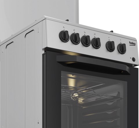 Beko CSS 42014 FS: Cucina Elettrica Statica, 50x50 cm