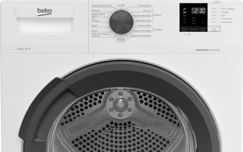 Beko DRXS827A: Asciugatrice Slim, 8 kg, a Pompa di Calore