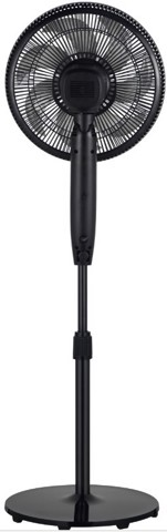 Beko EFS6700B ventilatore Nero, Grigio scuro