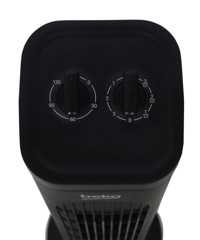 Beko EFW5300B ventilatore Nero
