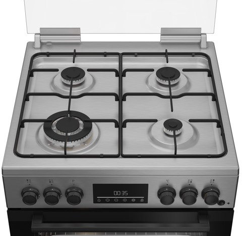 Beko FBE62310GX: Cucina Elettrica Ventilata, 60x60 cm