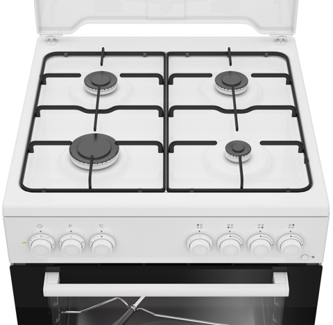 Beko FBST62110DW: Cucina Elettrica Statica, 60x60 cm