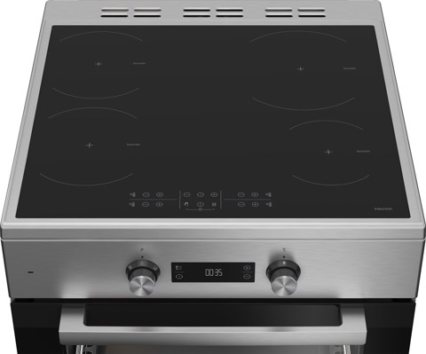 Beko FSE69300X cucina Elettrico Piano cottura a induzione Acciaio inossidabile A