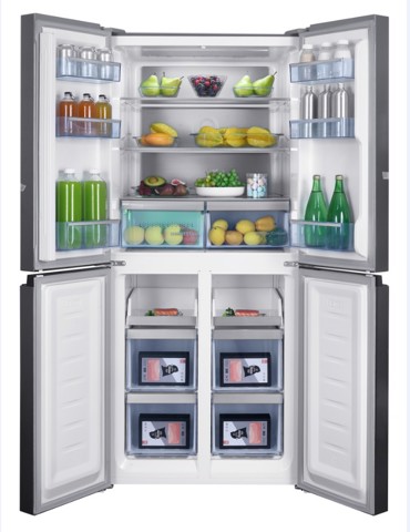 Beko GNO46623MXPN frigorifero side-by-side Libera installazione 466 L D Acciaio inossidabile