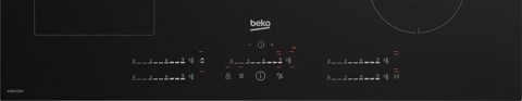 Beko HII85720UFT: Piano a Induzione, 5 Zone con 1 Sezione IndyFlex, 80 cm