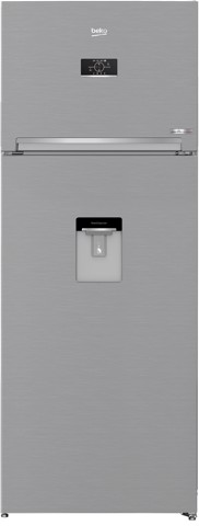 Beko RDNE455E40DXBN: Frigorifero Doppia Porta, Total No Frost, 70 cm