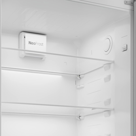 Beko RDNE455E40DXBN: Frigorifero Doppia Porta, Total No Frost, 70 cm