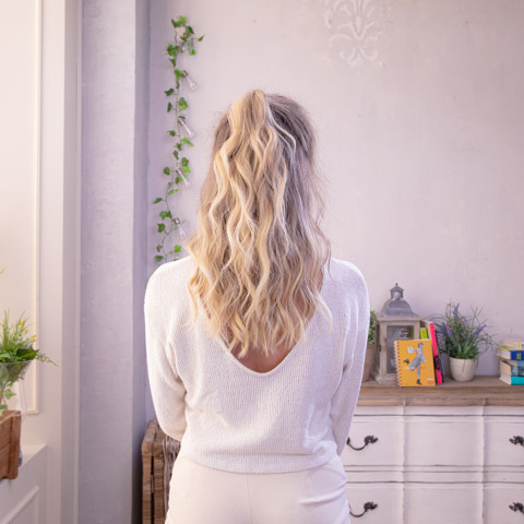 Bellissima My Pro Miracle Wave GH19 1100 Spazzola ad aria calda Caldo Nero, Rosa 1100 W 1,8 m