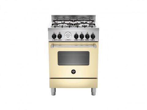 Bertazzoni La Germania Americana AMN664ECRT cucina Elettrico Gas Crema