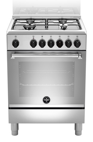 Bertazzoni La Germania Americana AMN664EXVC cucina Elettrico Gas Acciaio inox