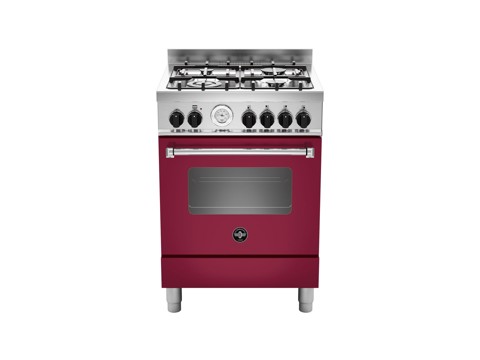 Bertazzoni La Germania Americana AMN664GVIT cucina Combi Rosso A+