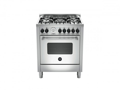 Bertazzoni La Germania Americana AMN765GXT cucina Piano cottura Gas Acciaio inossidabile A+