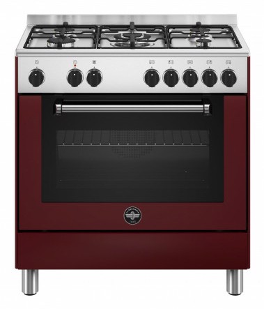 Bertazzoni La Germania Americana AMN855EVIV/24 cucina Elettrico Gas Bordeaux A