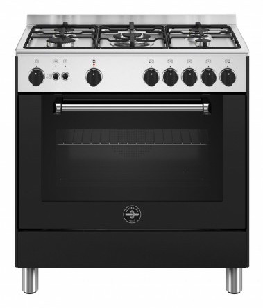 Bertazzoni La Germania Americana AMN855GNEV/24 cucina Elettrico Gas Nero A