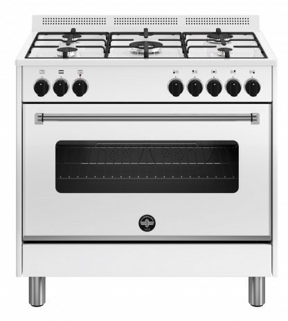 Bertazzoni La Germania Americana AMN965EBV24 cucina Elettrico Gas Bianco