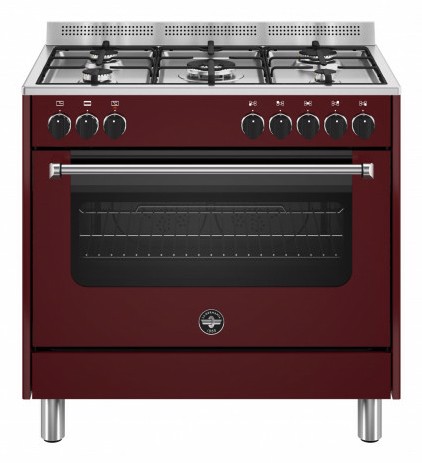 Bertazzoni La Germania Americana AMN965EVIV24 cucina Elettrico Gas Rosso A