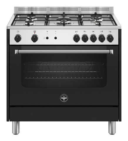 Bertazzoni La Germania Americana AMN965GNEV24 cucina Elettrico/Gas Gas Nero