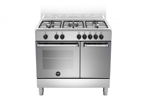 Bertazzoni La Germania Americana AMN9P5EXV cucina Gas Acciaio inossidabile A