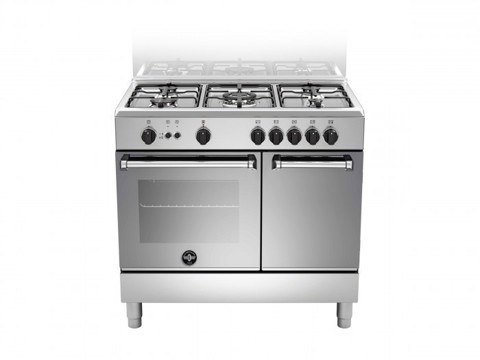 Bertazzoni La Germania Americana AMN9P5GXVC cucina Elettrico/Gas Gas Acciaio inox