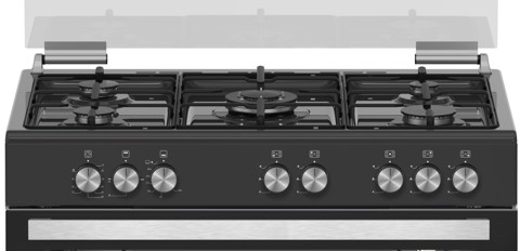 Bertazzoni La Germania Americana SE965GNE cucina Gas Nero