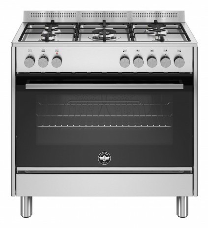Bertazzoni La Germania Futura FTR965EXV/24 cucina Elettrico Gas Nero, Acciaio inox A