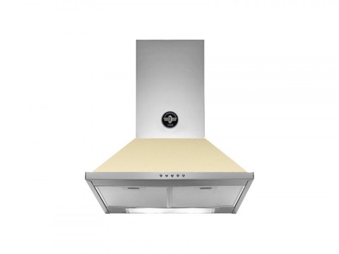 Bertazzoni La Germania KPL60PLAG1CRA cappa aspirante Cappa aspirante a parete Crema 600 m³/h A